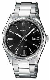 Ρολόι Μπαταρίας με Μεταλλικό Μπρασελέ Casio