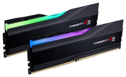 G.Skill Trident Z5 RGB 32GB DDR5 RAM με 2 Modules (2x16GB) και Ταχύτητα 6400 για Desktop - G Skill