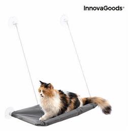 Catlax Αιώρα Γάτας σε Γκρι χρώμα 56x38x2.5cm InnovaGoods